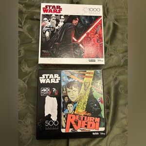 Star Wars Return of the Jedi & The Last Jedi Buffalo Games Puzzles